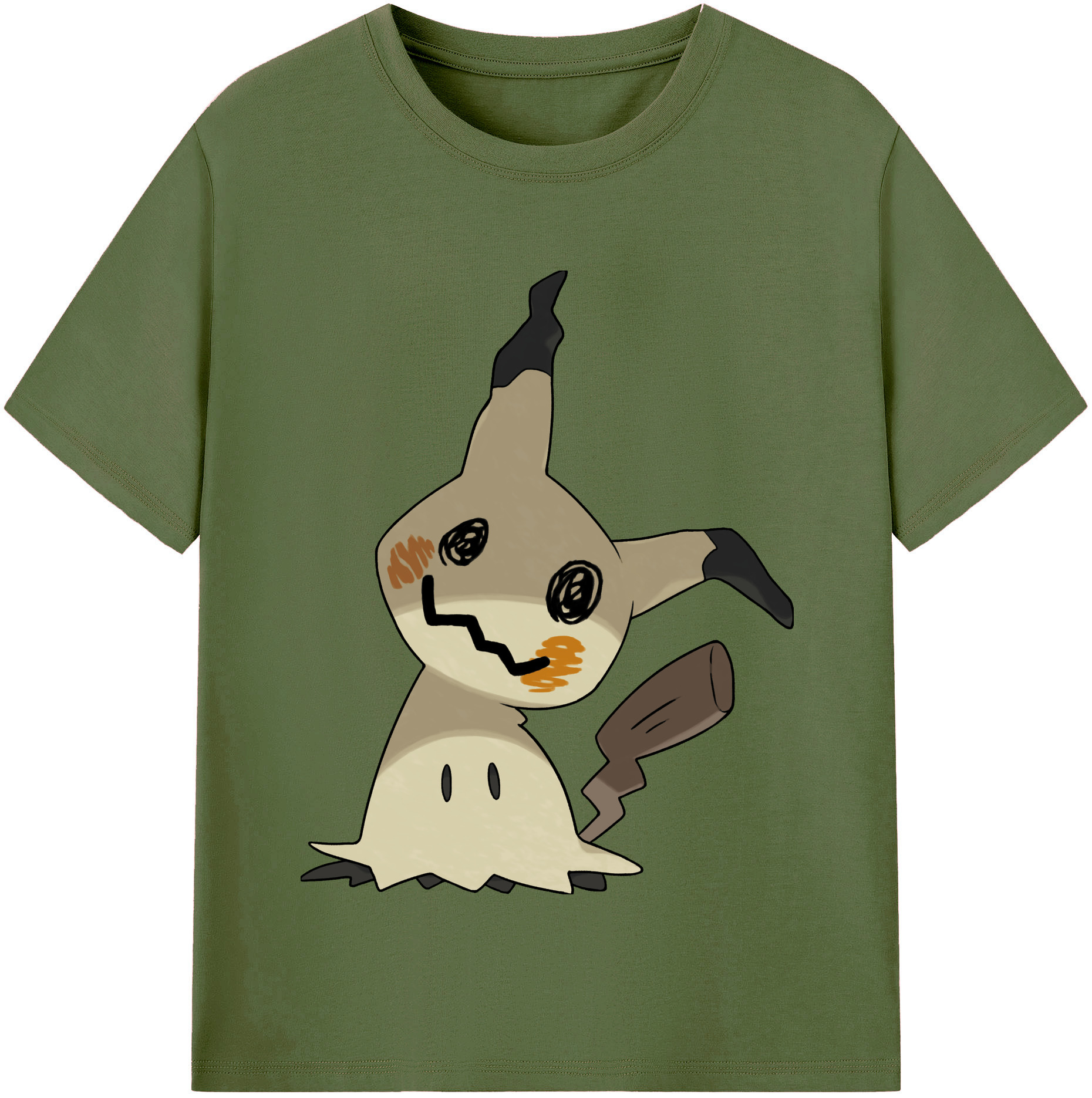 （画像用） ポケットモンスター Pokémon 綿100％半袖Tシャツ（フロントプリント）